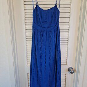 Blue Maxi Dress by Zara